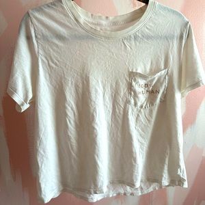 100% Human Pocket Tee • EVERLANE